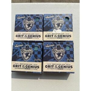 4-Pack Dr. Squatch Harry Potter Grit of the Genius Ravenclaw Natural Soap 5oz